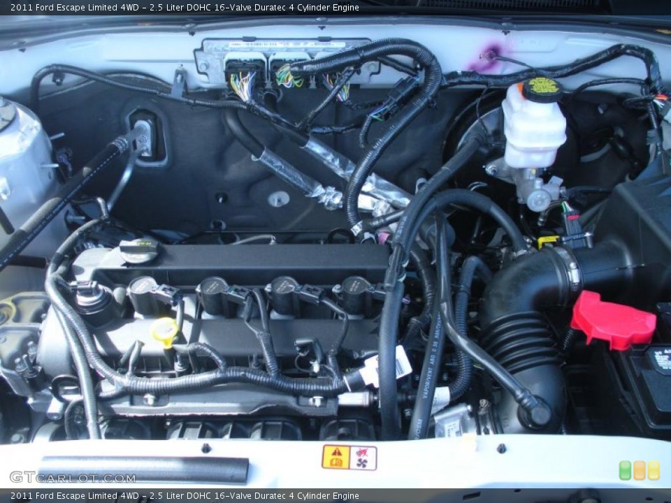 2.5 Liter DOHC 16-Valve Duratec 4 Cylinder Engine for the 2011 Ford Escape #46286494