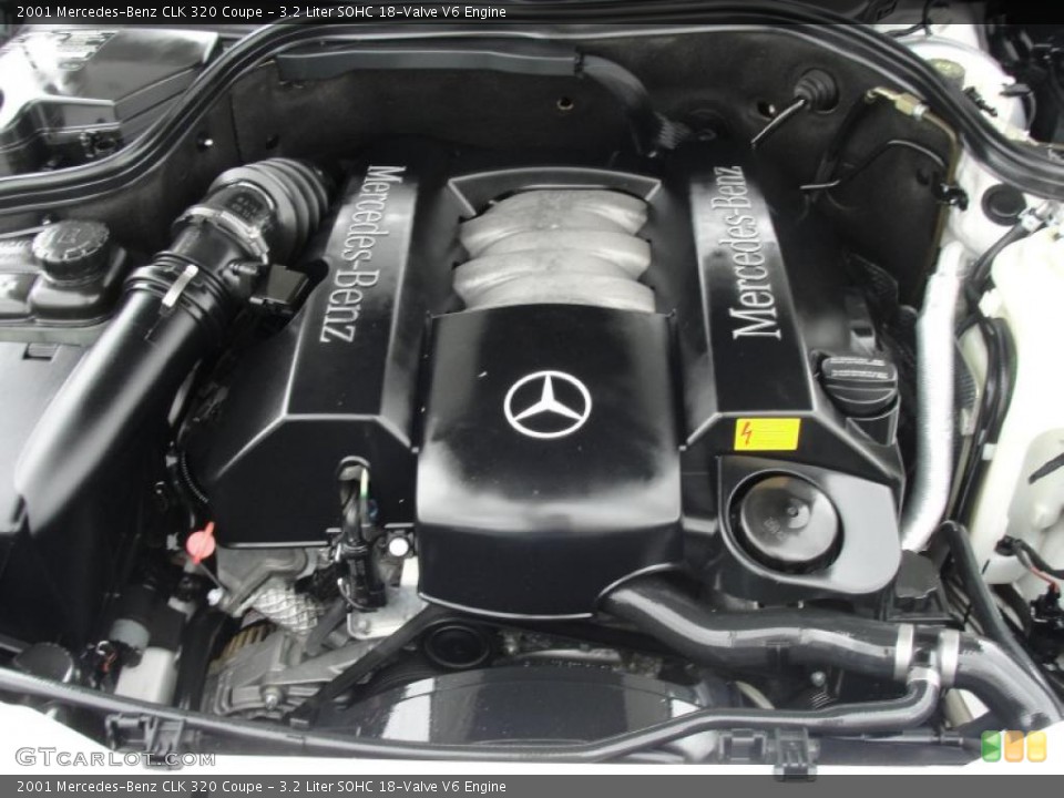 3.2 Liter SOHC 18-Valve V6 Engine for the 2001 Mercedes-Benz CLK #46288471