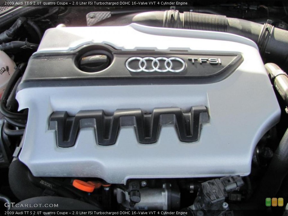 2.0 Liter FSI Turbocharged DOHC 16-Valve VVT 4 Cylinder Engine for the 2009 Audi TT #46289941