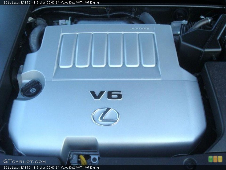 3.5 Liter DOHC 24-Valve Dual VVT-i V6 Engine for the 2011 Lexus ES #46291114