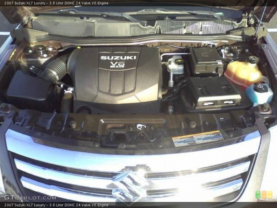3.6 Liter DOHC 24 Valve V6 Engine for the 2007 Suzuki XL7 #46296634