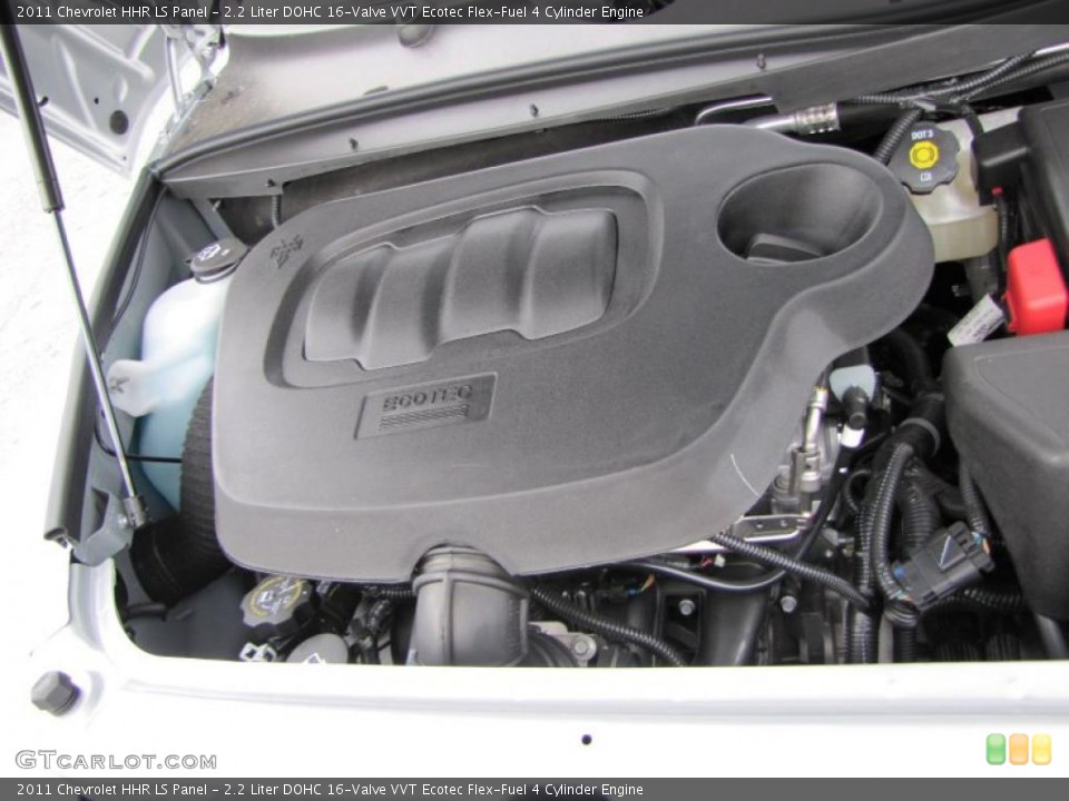 2.2 Liter DOHC 16-Valve VVT Ecotec Flex-Fuel 4 Cylinder Engine for the 2011 Chevrolet HHR #46302631