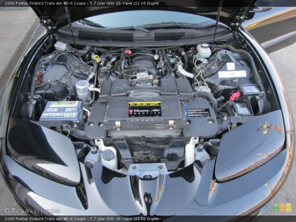 5.7 Liter OHV 16-Valve LS1 V8 Engine for the 2000 Pontiac Firebird #46304209