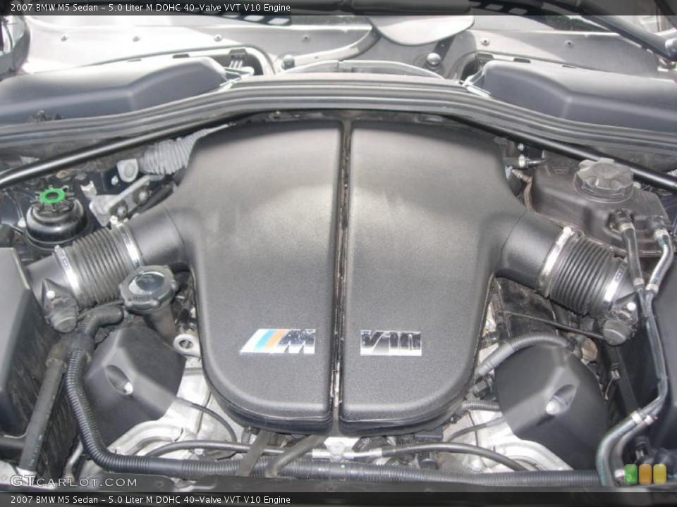 5.0 Liter M DOHC 40-Valve VVT V10 Engine for the 2007 BMW M5 #46306136