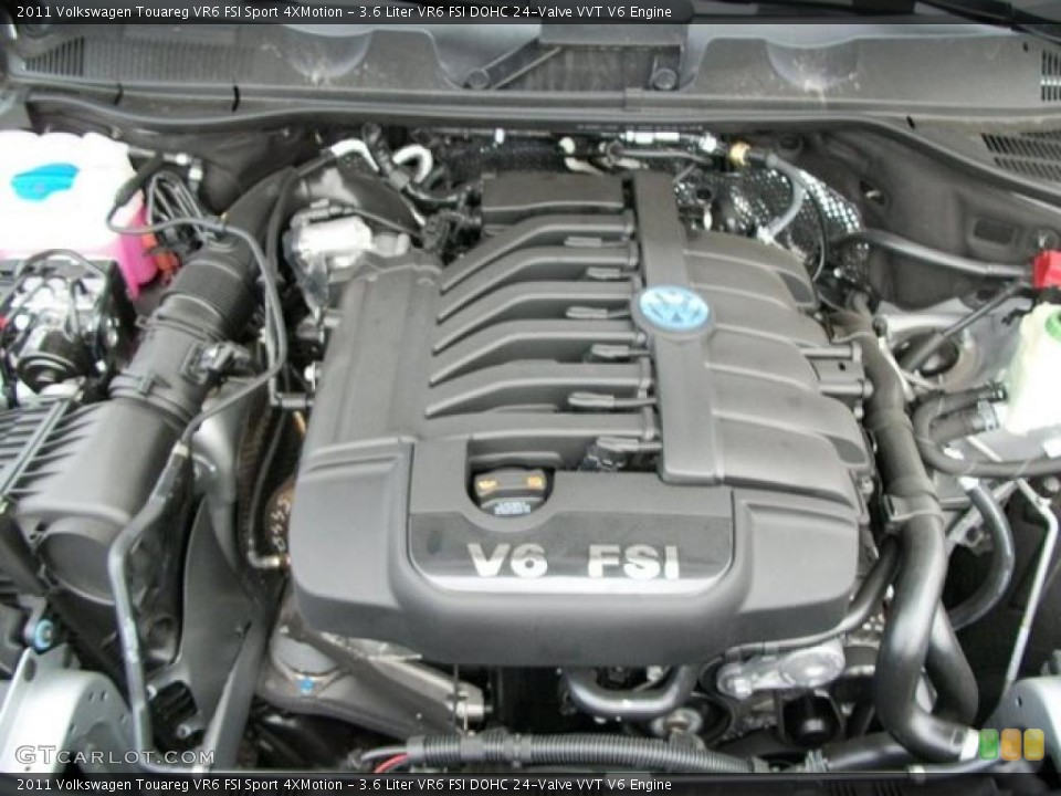 3.6 Liter VR6 FSI DOHC 24-Valve VVT V6 Engine for the 2011 Volkswagen Touareg #46306967