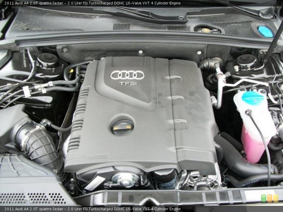 2.0 Liter FSI Turbocharged DOHC 16-Valve VVT 4 Cylinder Engine for the 2011 Audi A4 #46311428