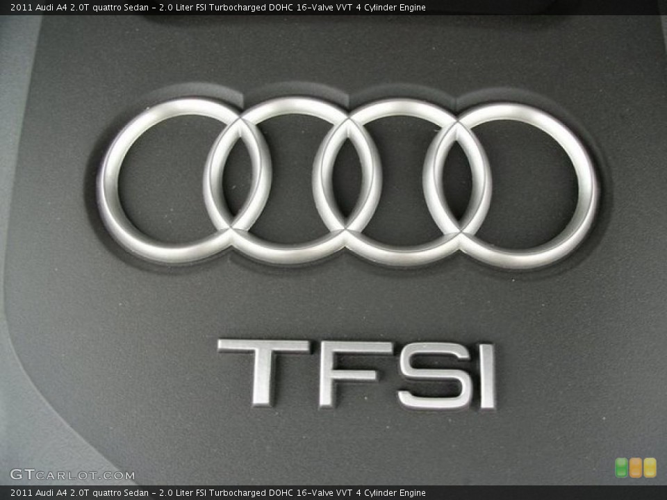 2.0 Liter FSI Turbocharged DOHC 16-Valve VVT 4 Cylinder Engine for the 2011 Audi A4 #46311434