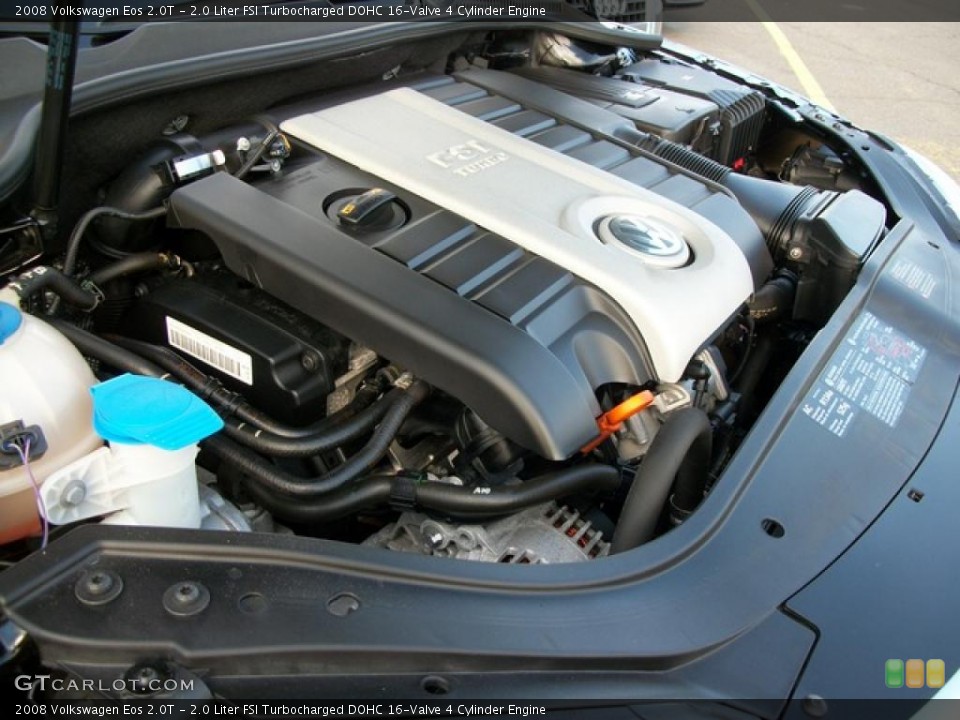 2.0 Liter FSI Turbocharged DOHC 16-Valve 4 Cylinder Engine for the 2008 Volkswagen Eos #46311872