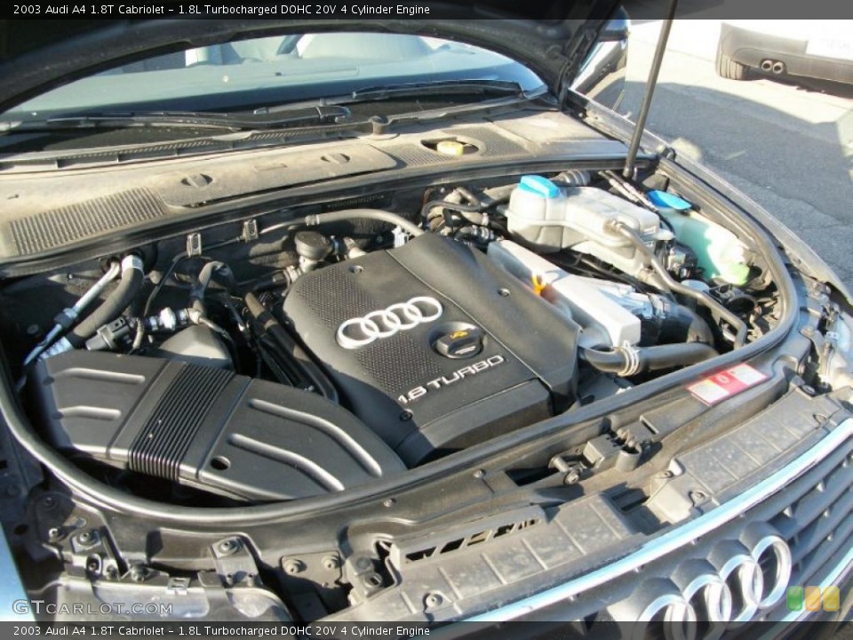 1.8L Turbocharged DOHC 20V 4 Cylinder Engine for the 2003 Audi A4 #46313699