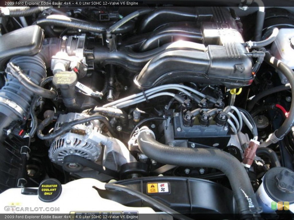 4.0 Liter SOHC 12-Valve V6 Engine for the 2009 Ford Explorer #46316685