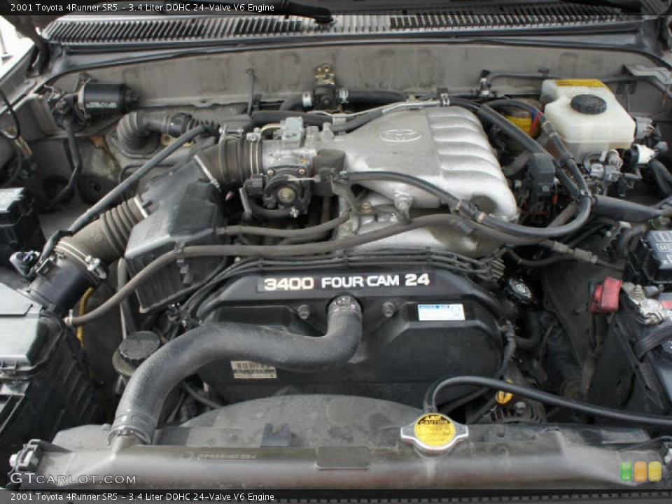3.4 Liter DOHC 24-Valve V6 Engine for the 2001 Toyota 4Runner #46322526