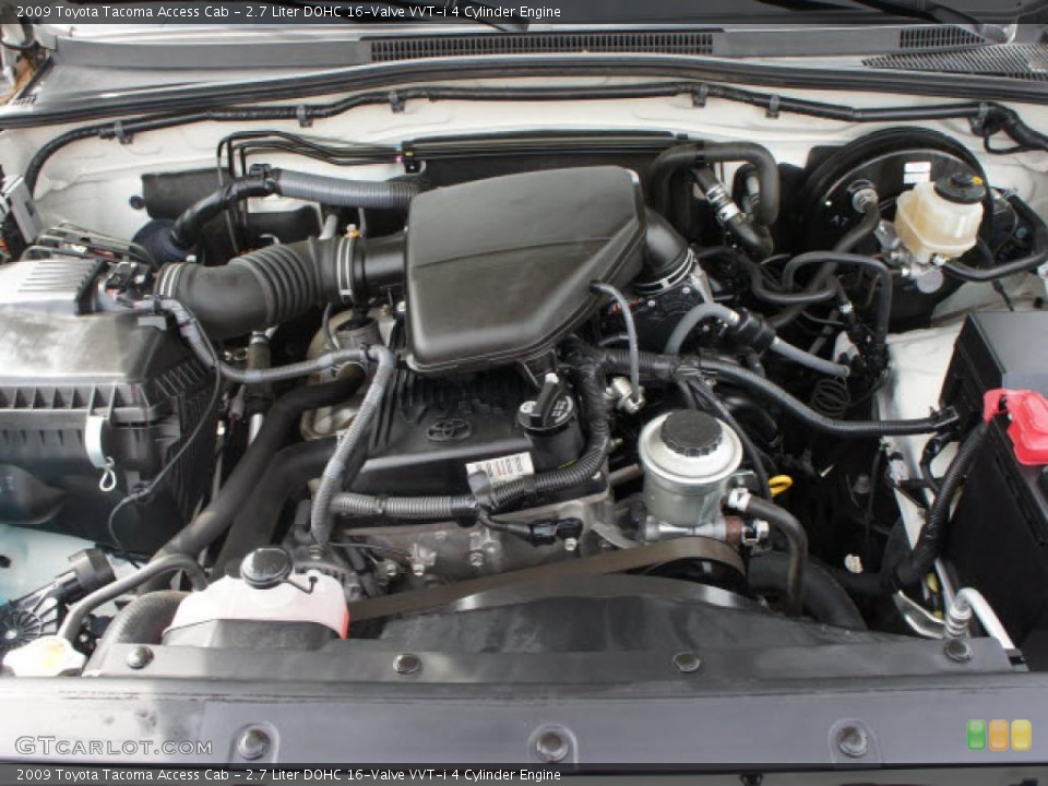 2.7 Liter DOHC 16-Valve VVT-i 4 Cylinder 2009 Toyota Tacoma Engine