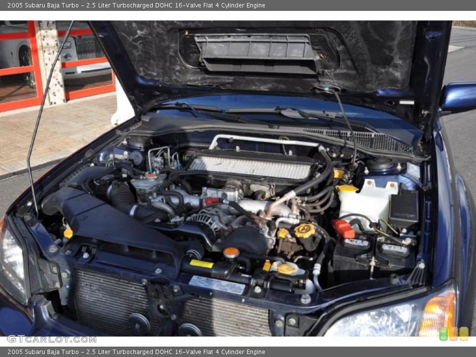 2.5 Liter Turbocharged DOHC 16-Valve Flat 4 Cylinder Engine for the 2005 Subaru Baja #46324380