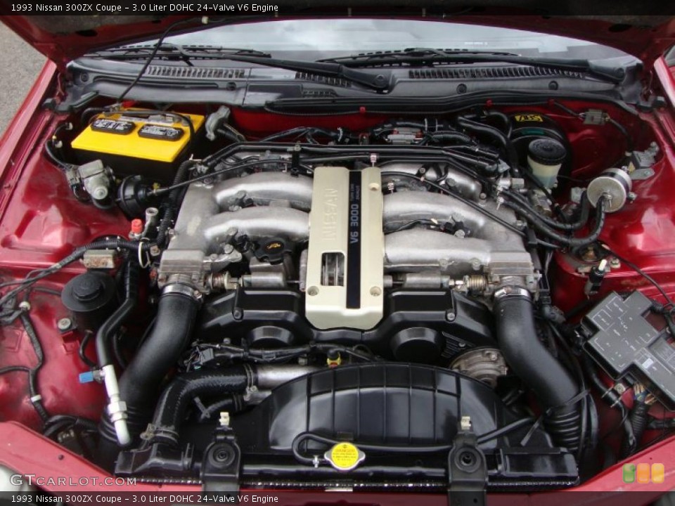 3.0 Liter DOHC 24-Valve V6 1993 Nissan 300ZX Engine