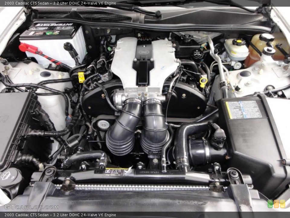 3.2 Liter DOHC 24-Valve V6 Engine for the 2003 Cadillac CTS #46326225