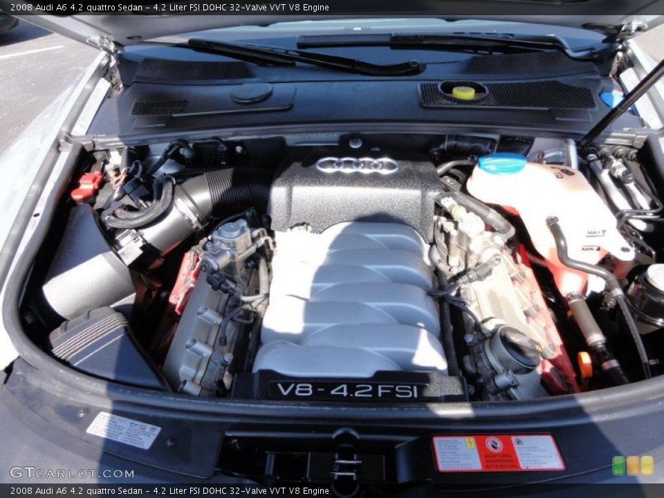 4.2 Liter FSI DOHC 32-Valve VVT V8 Engine for the 2008 Audi A6 #46331586