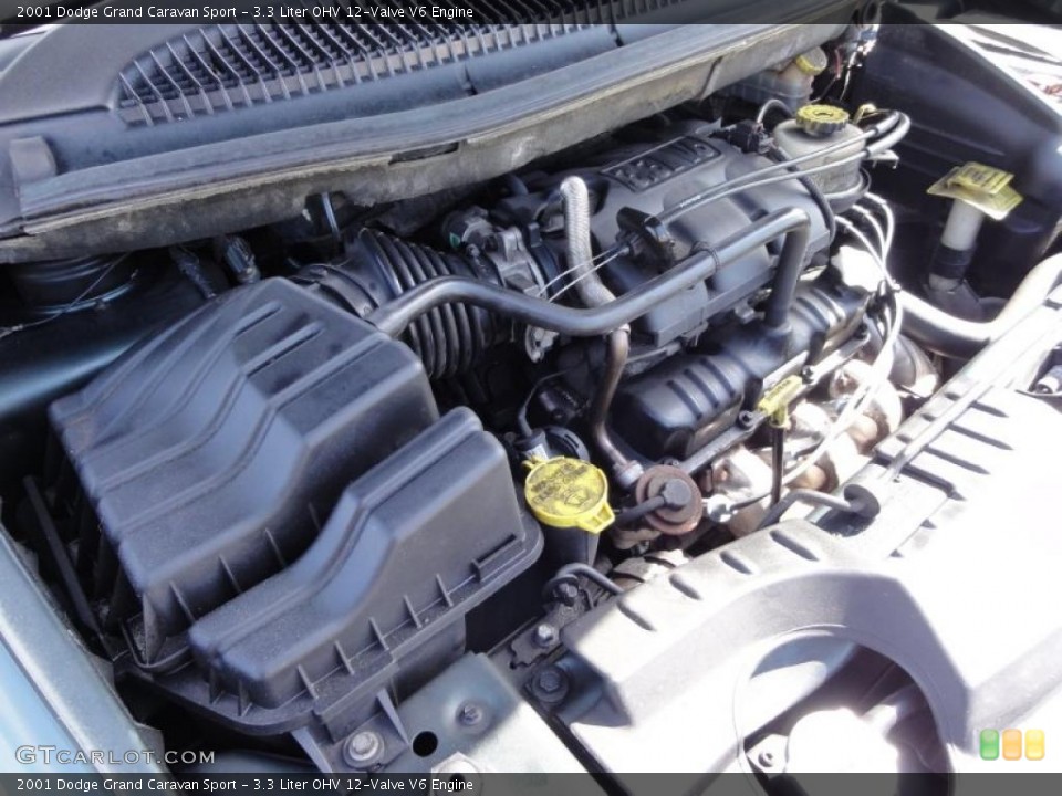 3.3 Liter OHV 12-Valve V6 Engine for the 2001 Dodge Grand Caravan #46331910