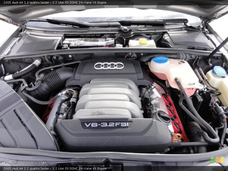 3.2 Liter FSI DOHC 24-Valve V6 Engine for the 2005 Audi A4 #46332282