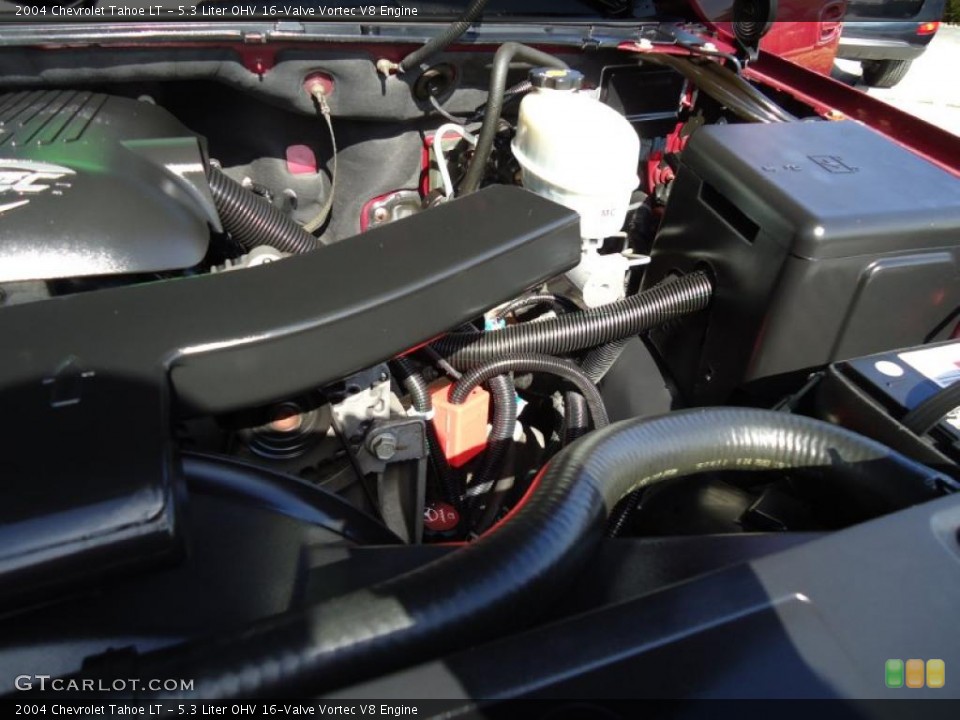 5.3 Liter OHV 16-Valve Vortec V8 Engine for the 2004 Chevrolet Tahoe #46334607
