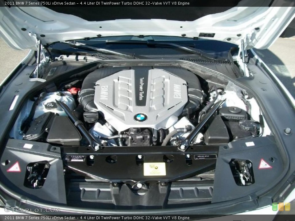 4.4 Liter DI TwinPower Turbo DOHC 32-Valve VVT V8 Engine for the 2011 BMW 7 Series #46335330