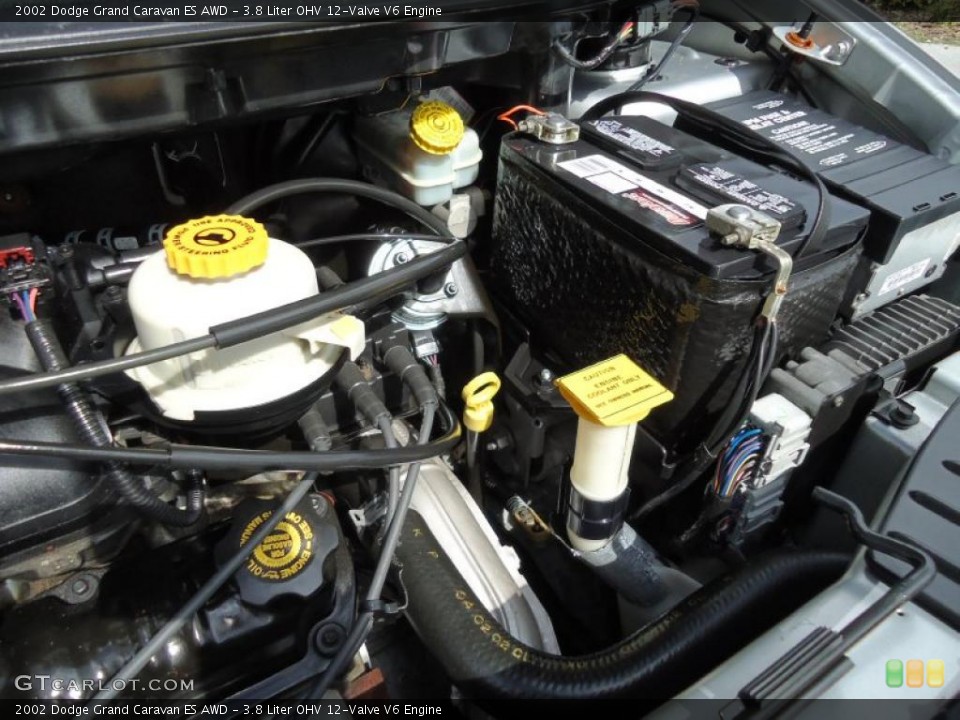 3.8 Liter OHV 12-Valve V6 Engine for the 2002 Dodge Grand Caravan #46336531