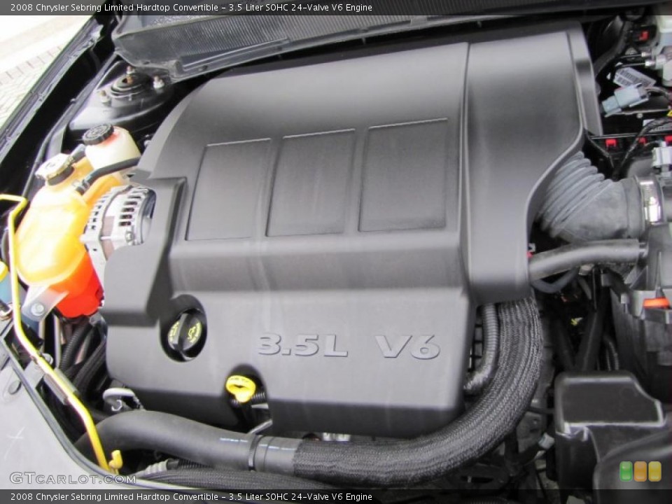 3.5 Liter SOHC 24-Valve V6 Engine for the 2008 Chrysler Sebring #46342182