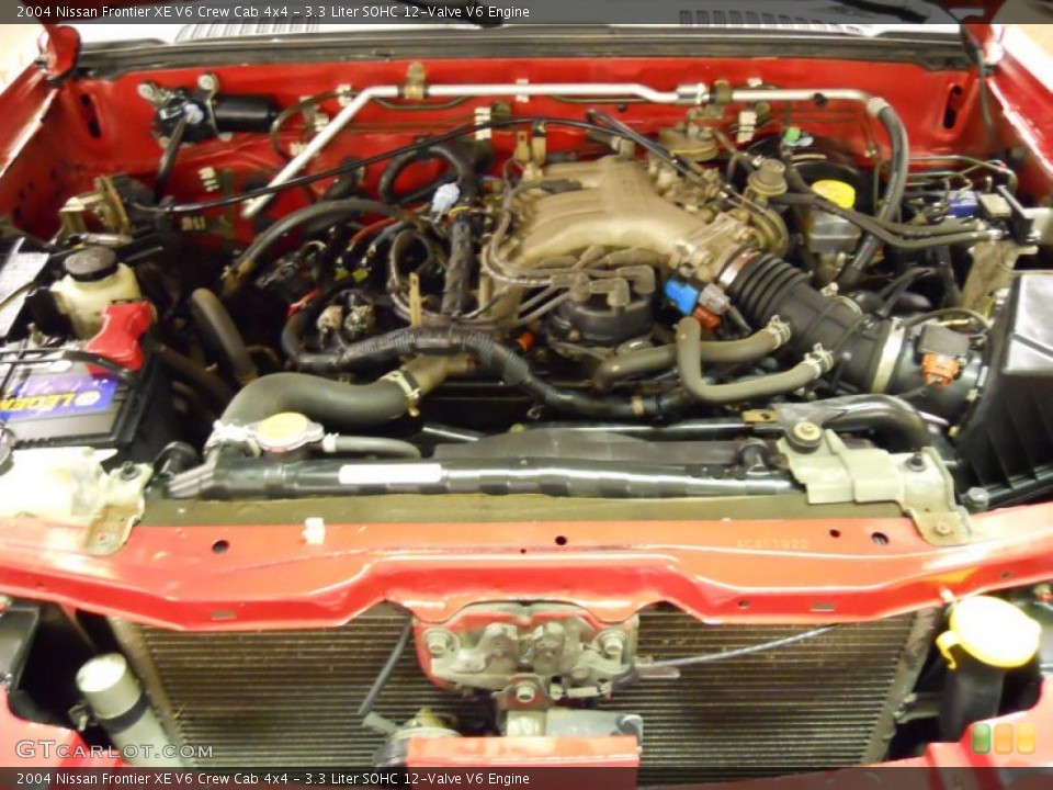 3.3 Liter SOHC 12-Valve V6 Engine for the 2004 Nissan Frontier #46342740