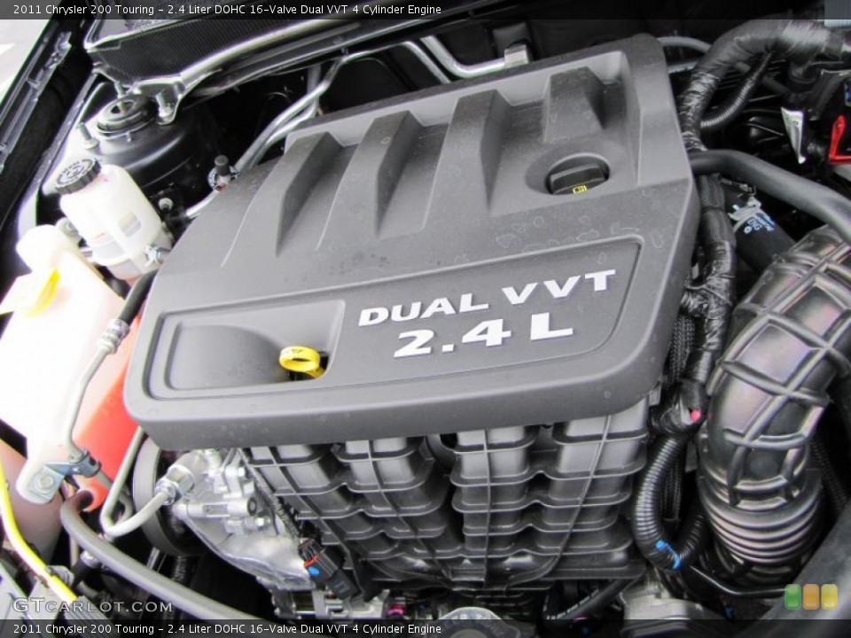 2.4 Liter DOHC 16-Valve Dual VVT 4 Cylinder Engine for the 2011 Chrysler 200 #46343202