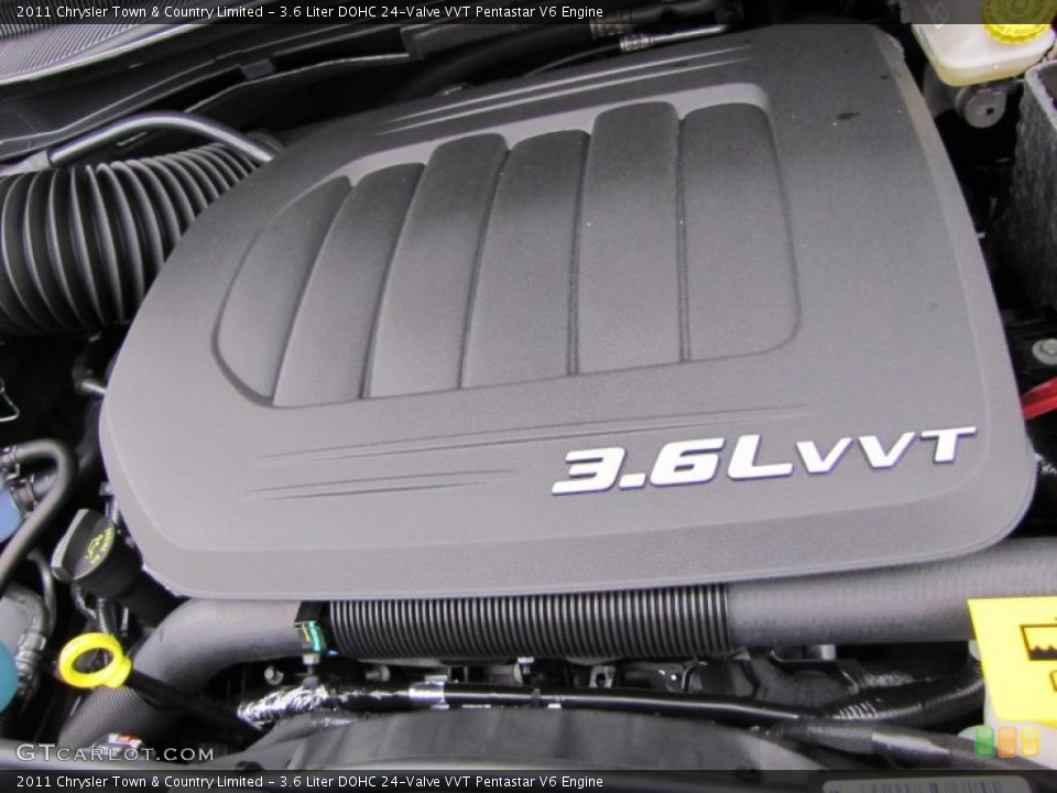 3.6 Liter DOHC 24-Valve VVT Pentastar V6 Engine for the 2011 Chrysler Town & Country #46343565