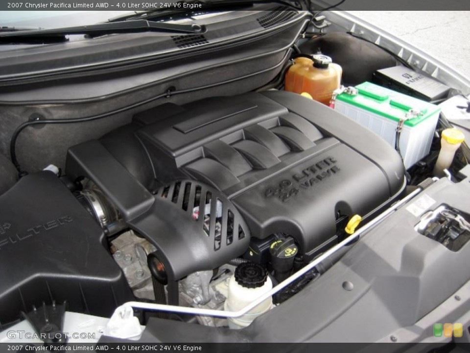 4.0 Liter SOHC 24V V6 Engine for the 2007 Chrysler Pacifica #46354322