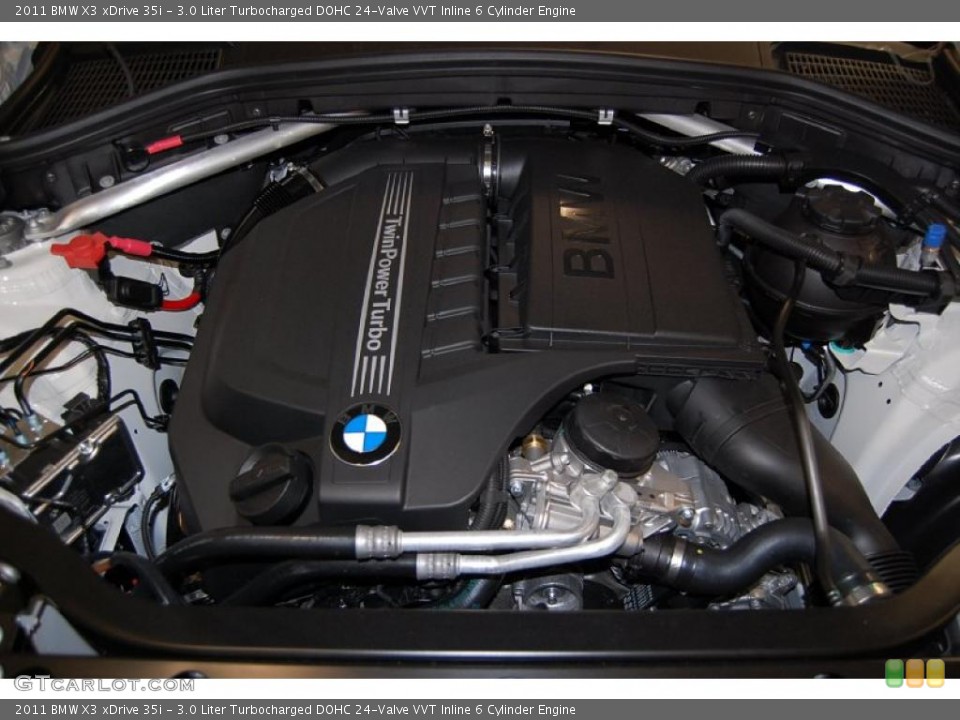 3.0 Liter Turbocharged DOHC 24-Valve VVT Inline 6 Cylinder Engine for the 2011 BMW X3 #46357784