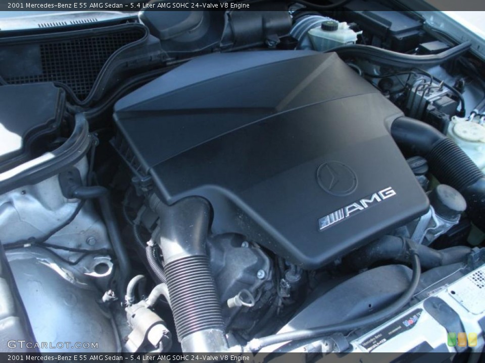 5.4 Liter AMG SOHC 24-Valve V8 2001 Mercedes-Benz E Engine
