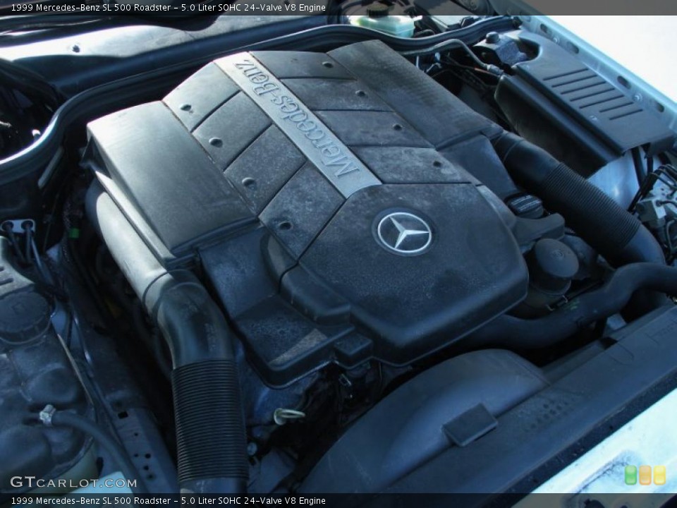 5.0 Liter SOHC 24-Valve V8 Engine for the 1999 Mercedes-Benz SL #46362932