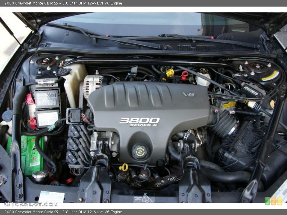 3.8 Liter OHV 12-Valve V6 Engine for the 2000 Chevrolet Monte Carlo #46363301