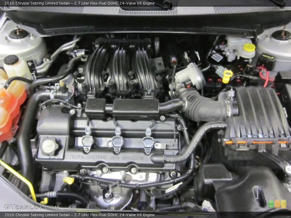 2.7 Liter Flex-Fuel DOHC 24-Valve V6 Engine for the 2010 Chrysler Sebring #46370718