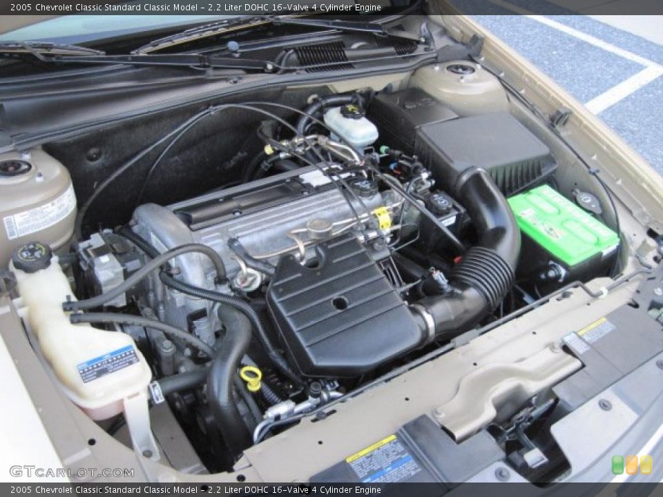 2.2 Liter DOHC 16-Valve 4 Cylinder Engine for the 2005 Chevrolet Classic #46379124