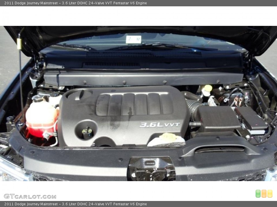3.6 Liter DOHC 24-Valve VVT Pentastar V6 Engine for the 2011 Dodge Journey #46383003