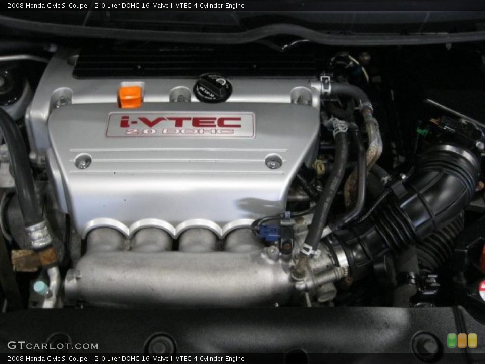 2.0 Liter DOHC 16-Valve i-VTEC 4 Cylinder Engine for the 2008 Honda Civic #46388968