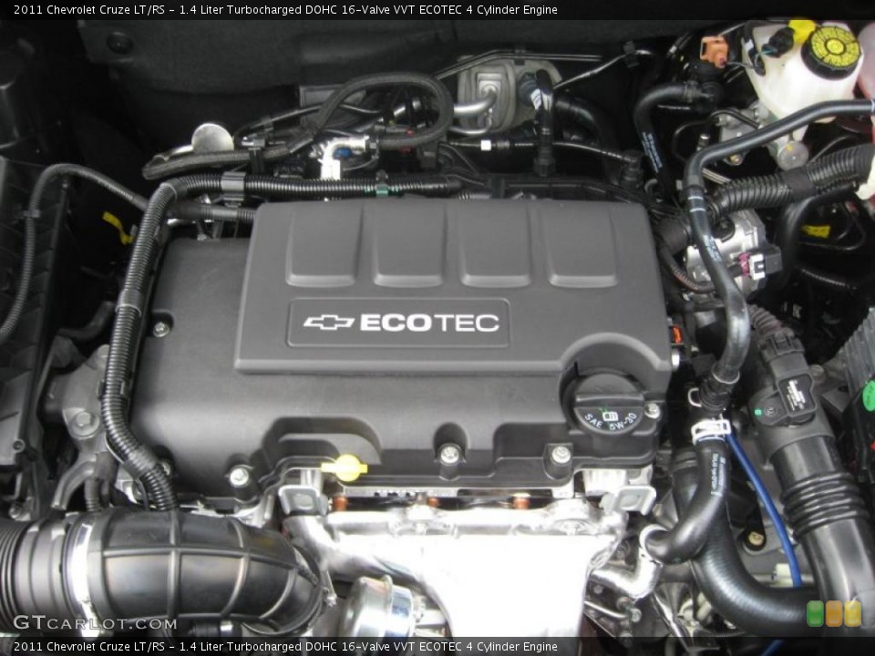 1.4 Liter Turbocharged DOHC 16-Valve VVT ECOTEC 4 Cylinder Engine for the 2011 Chevrolet Cruze #46391765