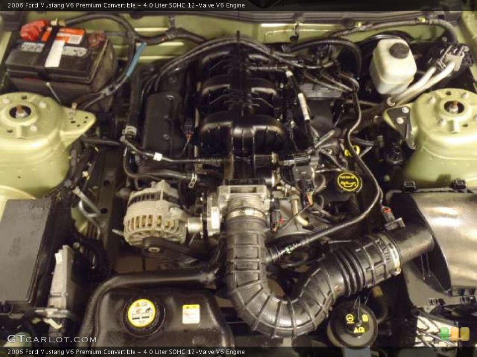 4.0 Liter SOHC 12-Valve V6 Engine for the 2006 Ford Mustang #46398327