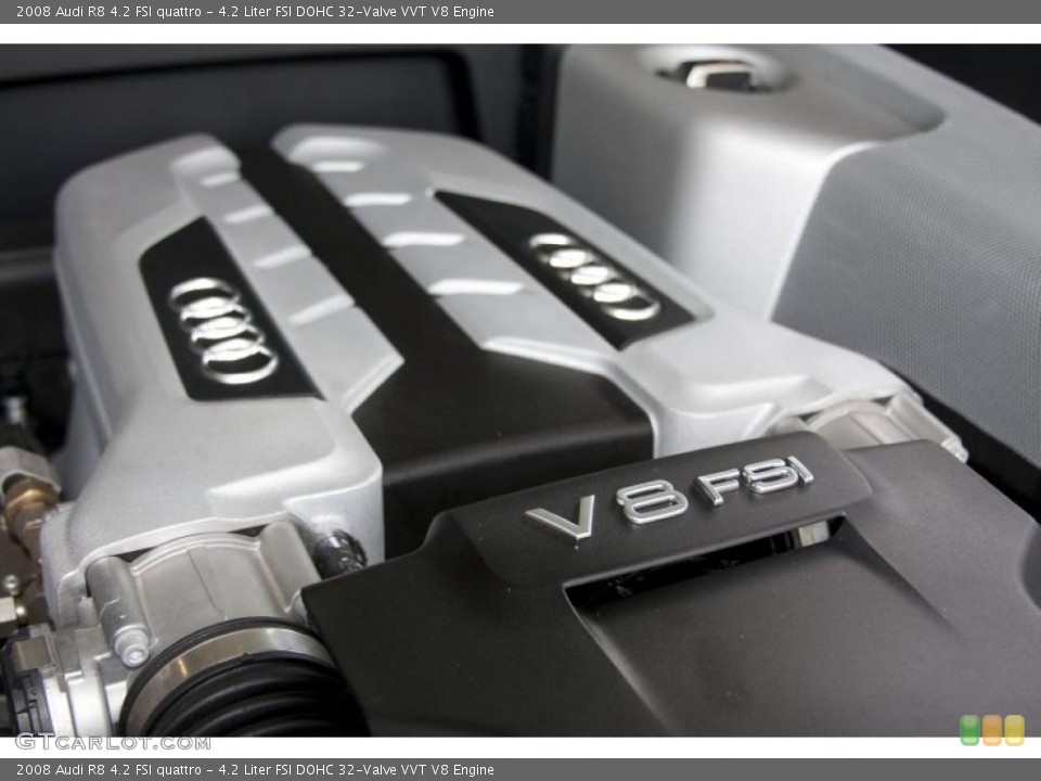 4.2 Liter FSI DOHC 32-Valve VVT V8 Engine for the 2008 Audi R8 #46398985