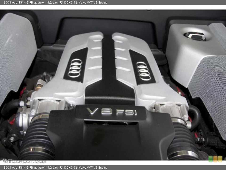 4.2 Liter FSI DOHC 32-Valve VVT V8 Engine for the 2008 Audi R8 #46398999