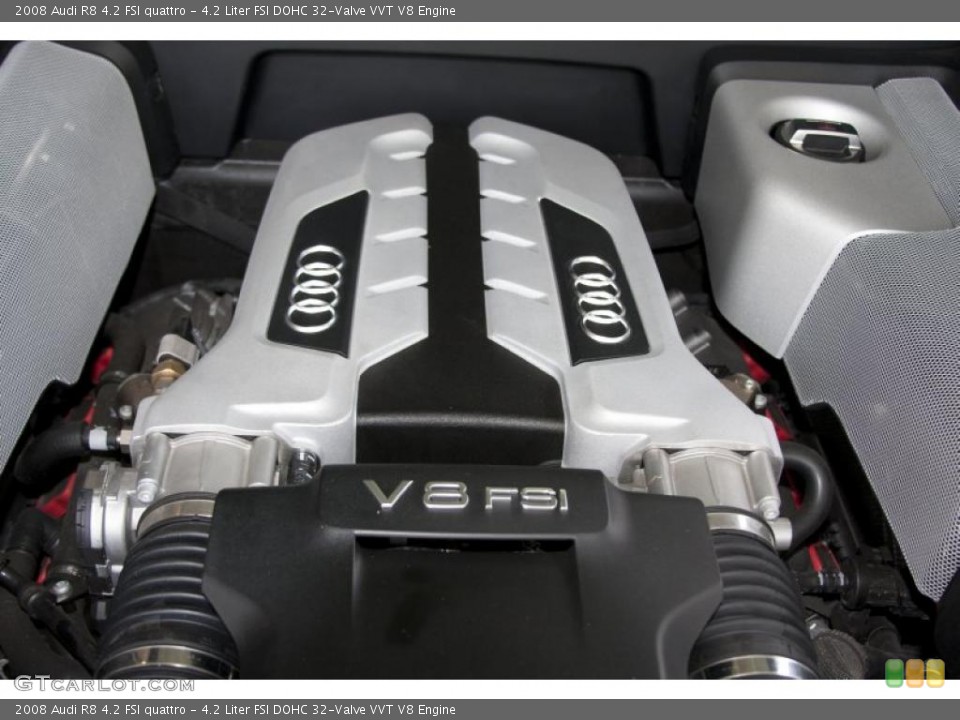 4.2 Liter FSI DOHC 32-Valve VVT V8 Engine for the 2008 Audi R8 #46399014