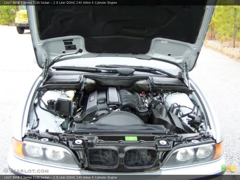 2.8 Liter DOHC 24V Inline 6 Cylinder Engine for the 1997 BMW 5 Series #46401894