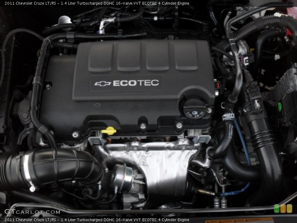 1.4 Liter Turbocharged DOHC 16-Valve VVT ECOTEC 4 Cylinder Engine for the 2011 Chevrolet Cruze #46405395
