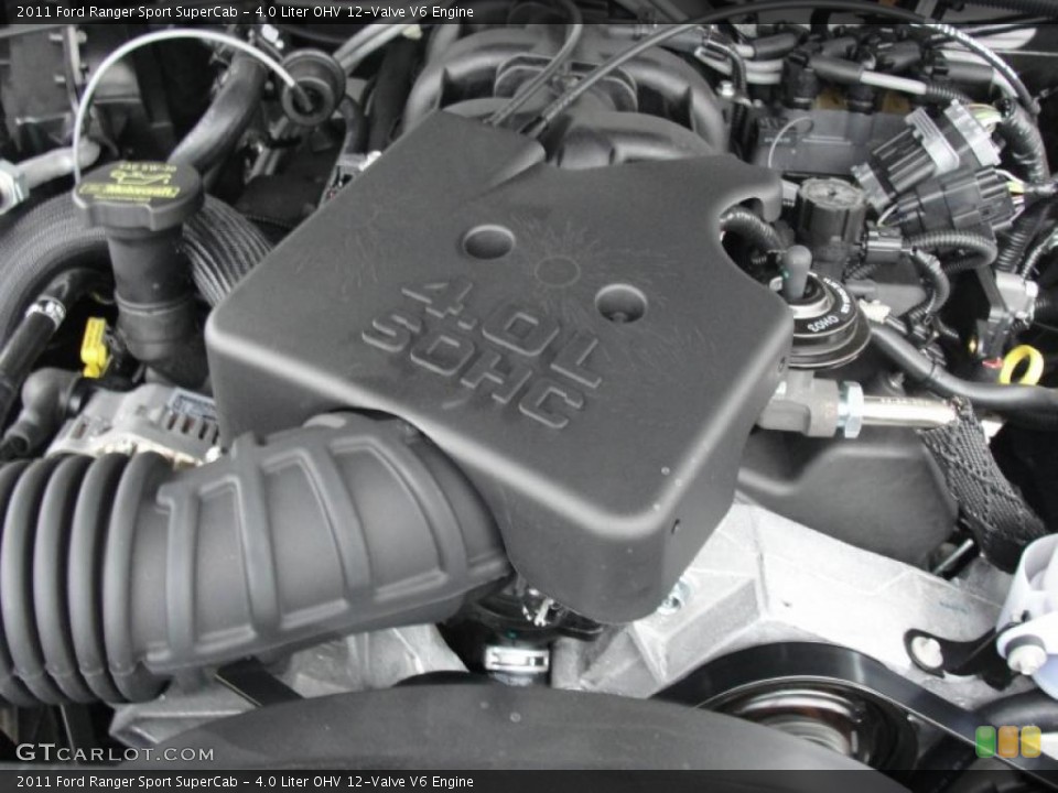 4.0 Liter OHV 12-Valve V6 Engine for the 2011 Ford Ranger #46406985