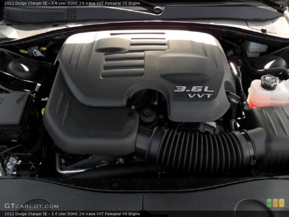 3.6 Liter DOHC 24-Valve VVT Pentastar V6 Engine for the 2011 Dodge Charger #46412655
