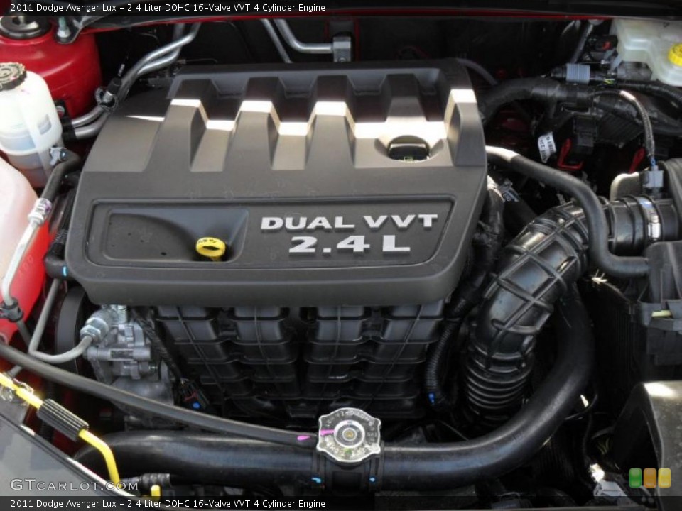 2.4 Liter DOHC 16-Valve VVT 4 Cylinder Engine for the 2011 Dodge Avenger #46414449