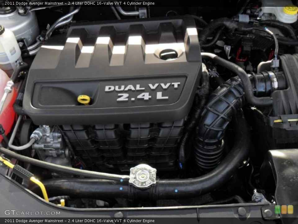 2.4 Liter DOHC 16-Valve VVT 4 Cylinder Engine for the 2011 Dodge Avenger #46414788
