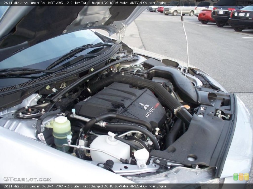 2.0 Liter Turbocharged DOHC 16-Valve MIVEC 4 Cylinder Engine for the 2011 Mitsubishi Lancer #46414926